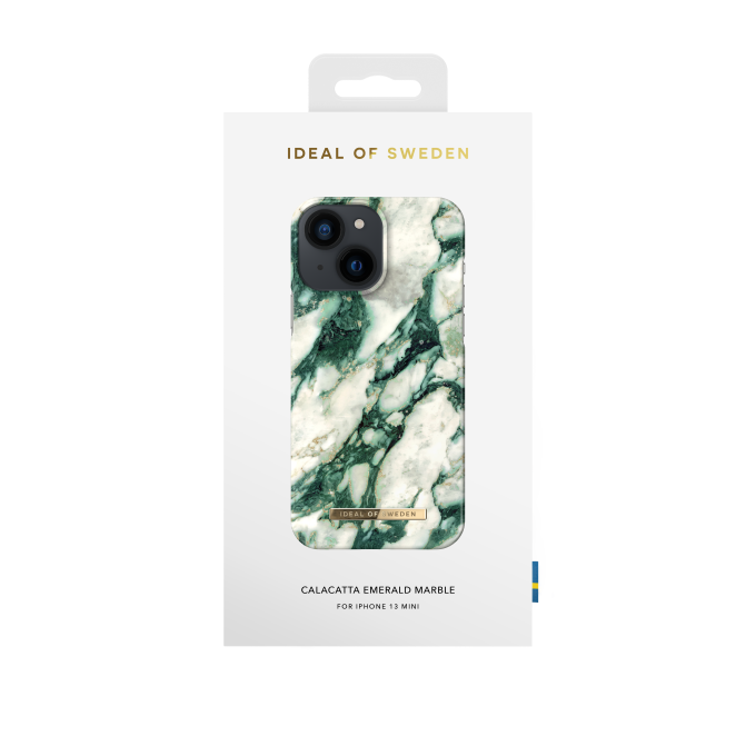 iPhone 13 MINI iDeal Of Sweden nugarėlė Calacatta Emerald Marble