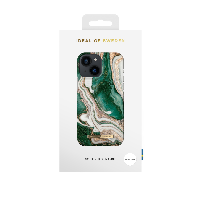 iPhone 13 MINI iDeal Of Sweden nugarėlė Golden Jade Marble