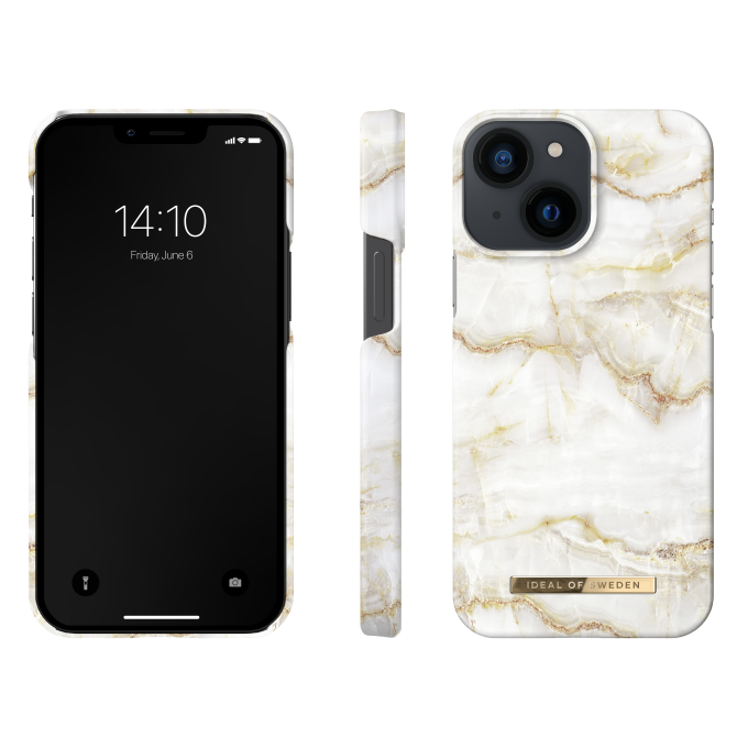 iPhone 13 MINI iDeal Of Sweden nugarėlė Golden Pearl Marble