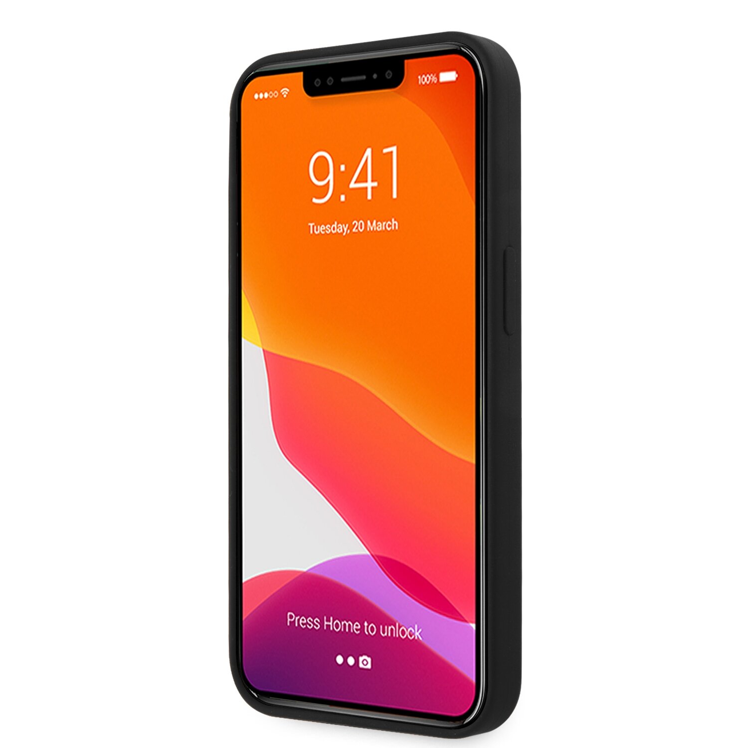 iPhone 13 MINI juoda KARL LAGERFELD nugarėlė KLHCP13SSLKLRBK - Image 2