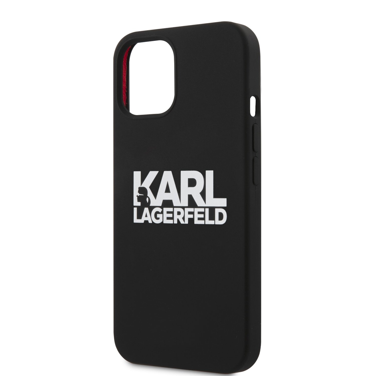 iPhone 13 MINI juoda KARL LAGERFELD nugarėlė KLHCP13SSLKLRBK - Image 6