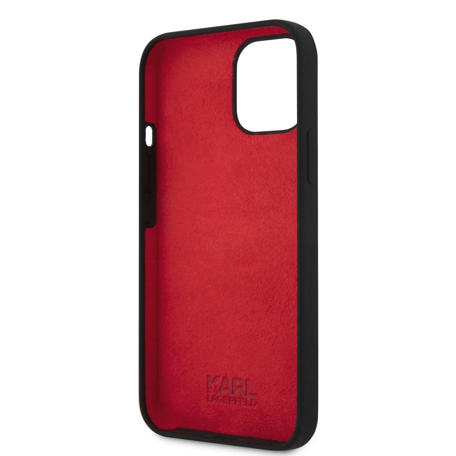 iPhone 13 MINI juoda KARL LAGERFELD nugarėlė KLHCP13SSLKLRBK - Image 7