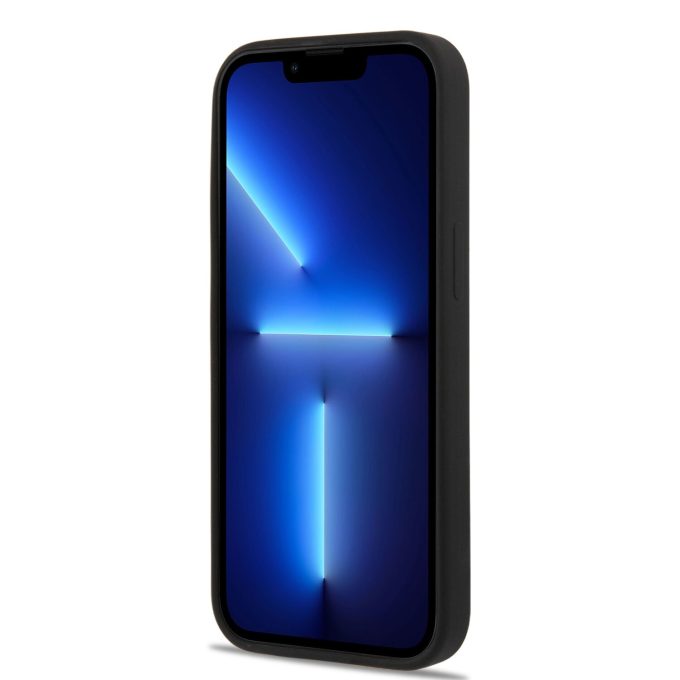 iPhone 13 MINI juoda KARL LAGERFELD nugarėlė KLHCP13SSSKCK