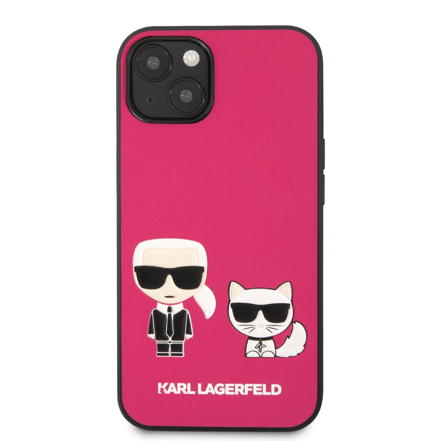 iPhone 13 MINI rožinė KARL LAGERFELD nugarėlė KLHCP13SPCUSKCP - Image 3