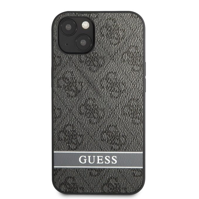 iPhone 13 pilka GUESS nugarėlė GUHCP13MP4SNK