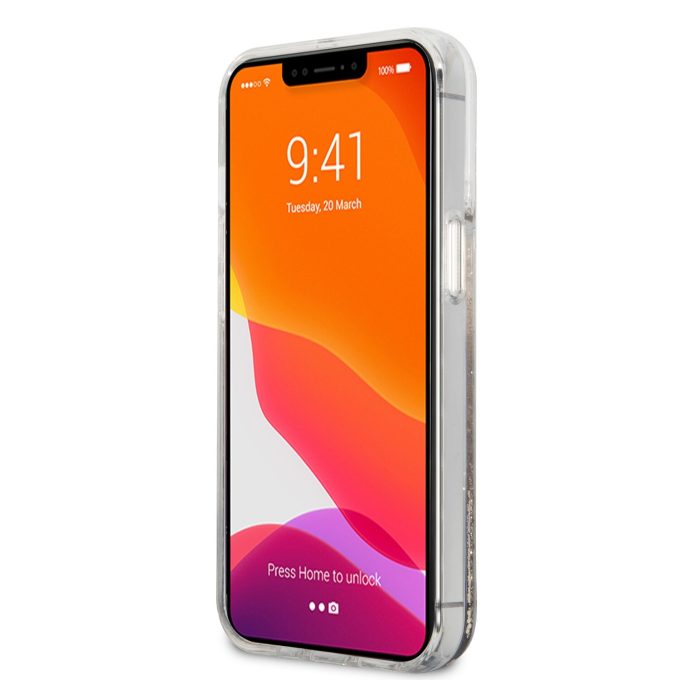 iPhone 13 PRO aukso spalvos water KARL LAGERFELD nugarėlė KLHCP13LGKCD