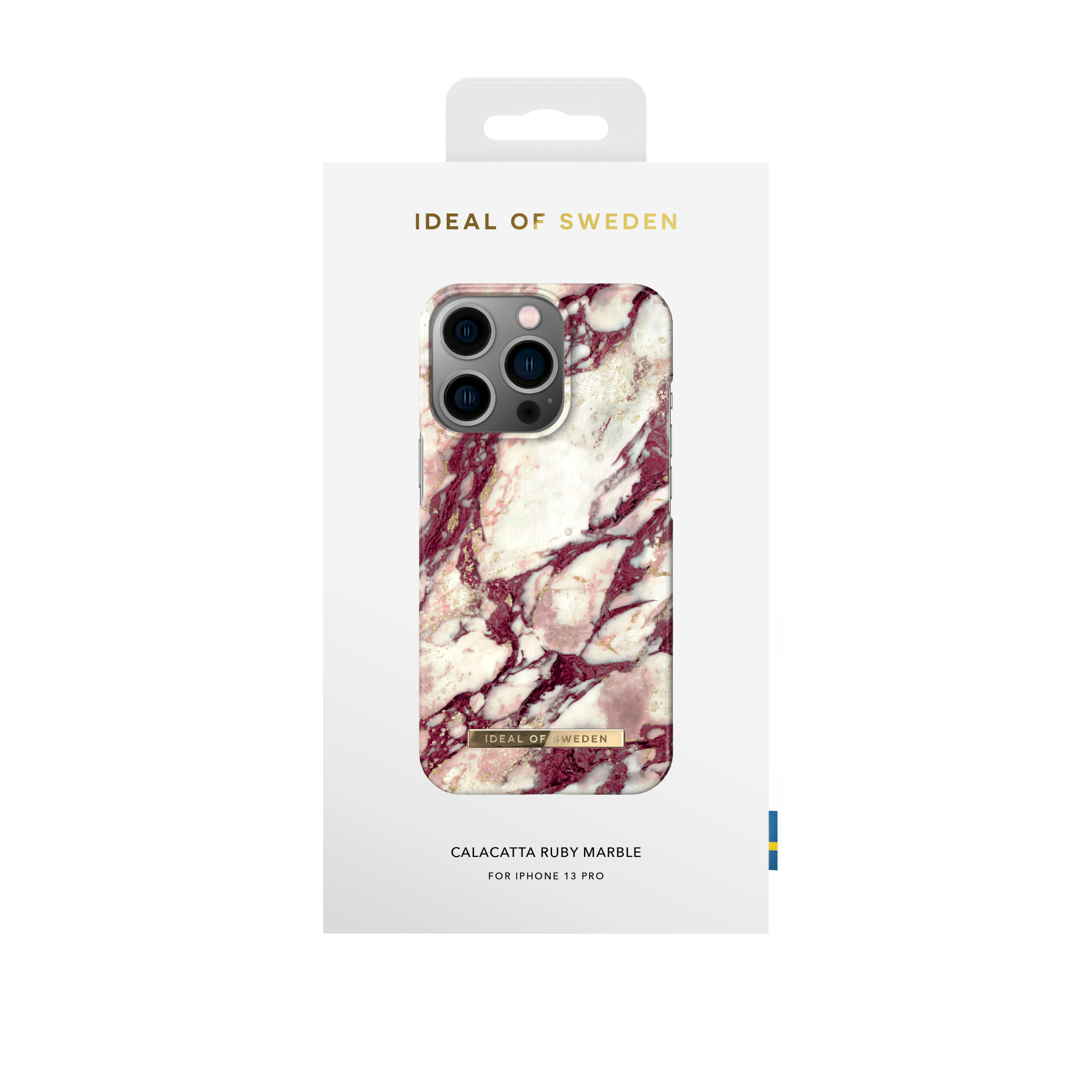 iPhone 13 PRO iDeal Of Sweden nugarėlė Calacatta Ruby Marble - Image 2