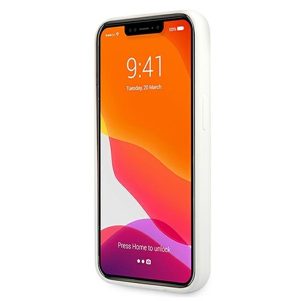 iPhone 13 PRO MAX balta KARL LAGERFELD nugarėlė KLHCP13XSLKLWH