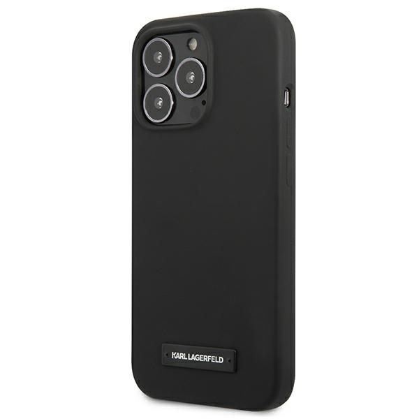 iPhone 13 PRO MAX juoda KARL LAGERFELD nugarėlė KLHCP13XSLMP1K