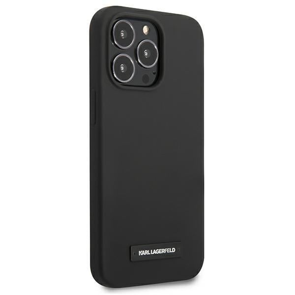 iPhone 13 PRO MAX juoda KARL LAGERFELD nugarėlė KLHCP13XSLMP1K