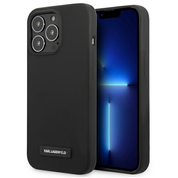iPhone 13 PRO MAX juoda KARL LAGERFELD nugarėlė KLHCP13XSLMP1K