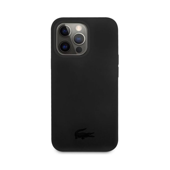 iPhone 13 PRO MAX juoda LACOSTE nugarėlė LCHCP13XSK