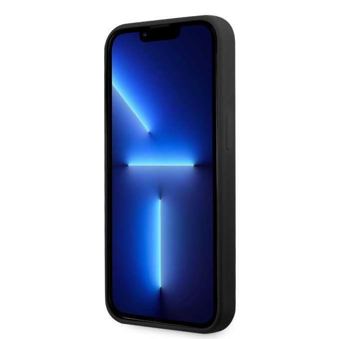 iPhone 13 PRO MAX black NFT Liquid Silicone KARL LAGERFELD nugarėlė