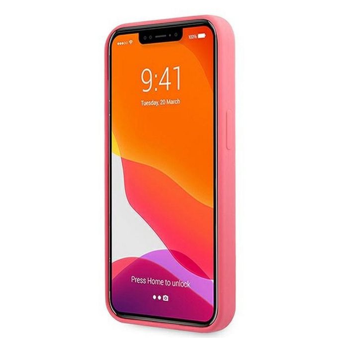 iPhone 13 PRO MAX koralo spalvos KARL LAGERFELD nugarėlė KLHCP13XSSKCP
