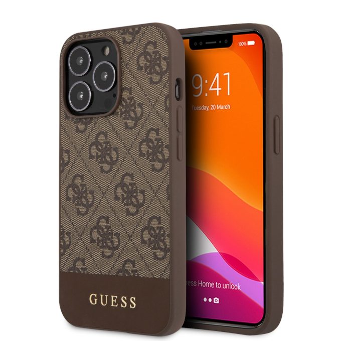 iPhone 13 PRO MAX ruda GUESS nugarėlė GUHCP13XG4GLBR