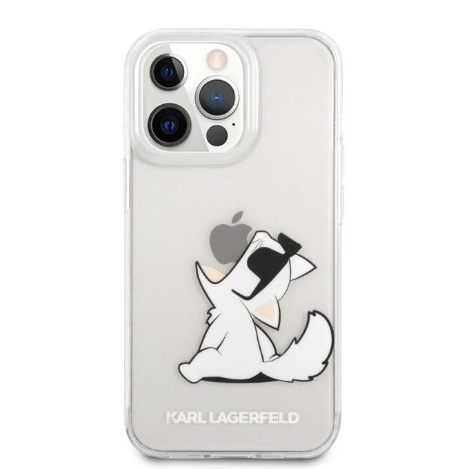 iPhone 13 PRO MAX skaidri KARL LAGERFELD nugarėlė