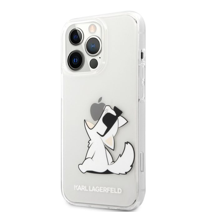 iPhone 13 PRO MAX skaidri KARL LAGERFELD nugarėlė