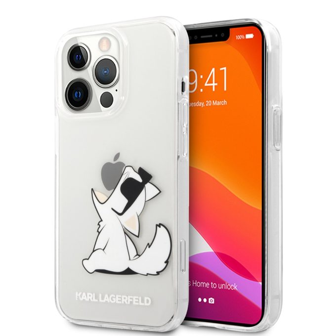 iPhone 13 PRO MAX skaidri KARL LAGERFELD nugarėlė