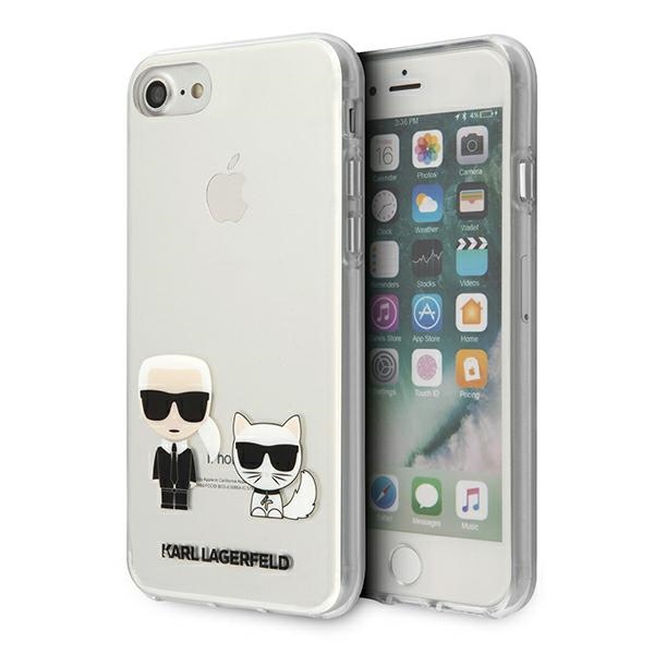 iPhone 13 PRO MAX skaidri KARL LAGERFELD nugarėlė KLHCP13XCKTR