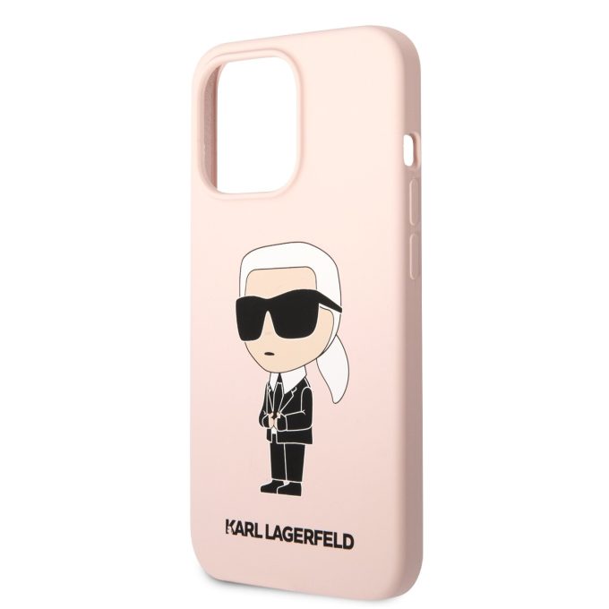 iPhone 13 PRO MAX šviesiai rožinė NFT KARL LAGERFELD nugarėlė