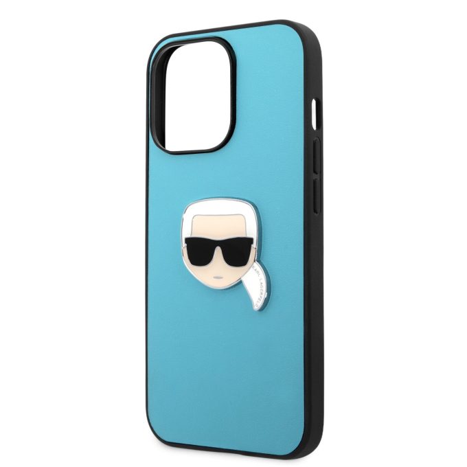 iPhone 13 PRO MAX žydra KARL LAGERFELD nugarėlė KLHCP13XPKMB