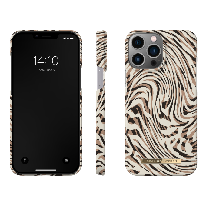 iPhone 13 PRO MAX/12 PRO MAX iDeal Of Sweden nugarėlė Hypnotic Zebra