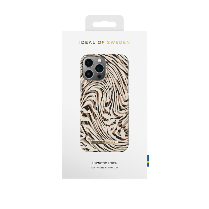 iPhone 13 PRO MAX/12 PRO MAX iDeal Of Sweden nugarėlė Hypnotic Zebra