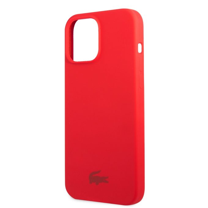 iPhone 13 PRO raudona LACOSTE nugarėlė LCHCP13LSR