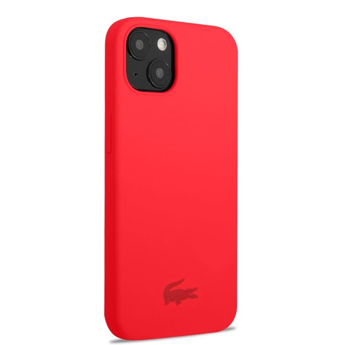iPhone 13 raudona LACOSTE nugarėlė LCHCP13MSR