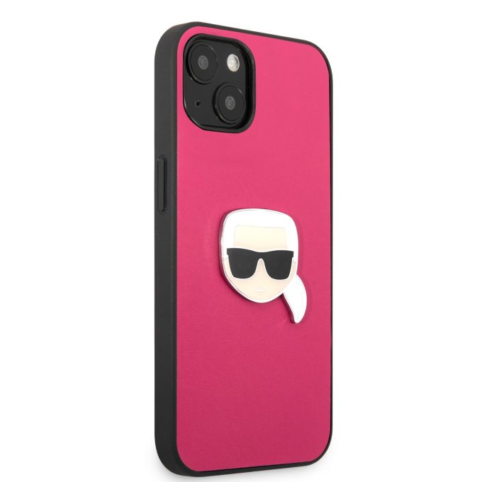 iPhone 13 rožinė KARL LAGERFELD nugarėlė KLHCP13MPKMP