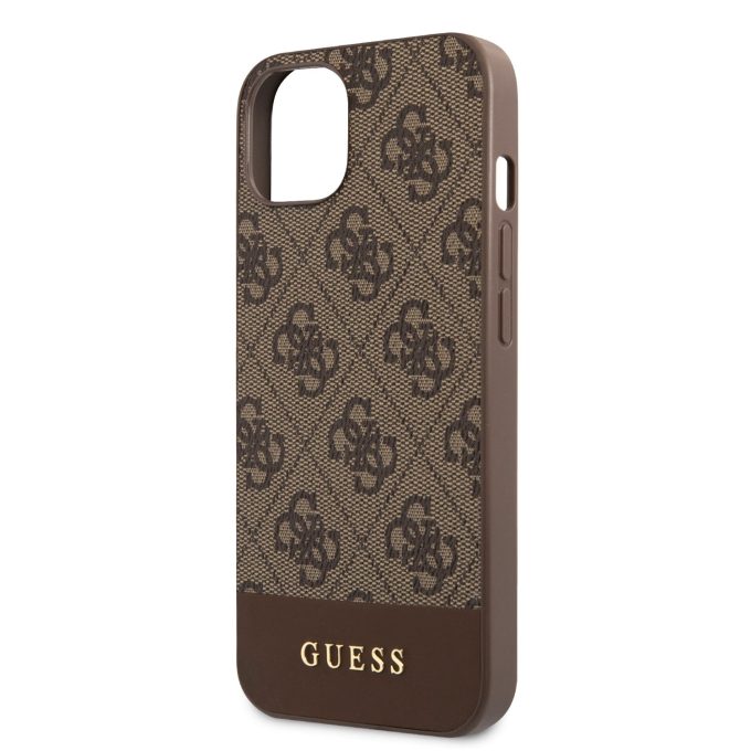 iPhone 13 ruda GUESS nugarėlė GUHCP13MG4GLBR