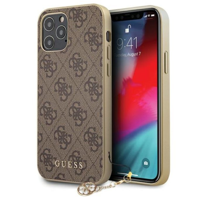 iPhone 13 ruda GUESS nugarėlė GUHCP13MGF4GBR
