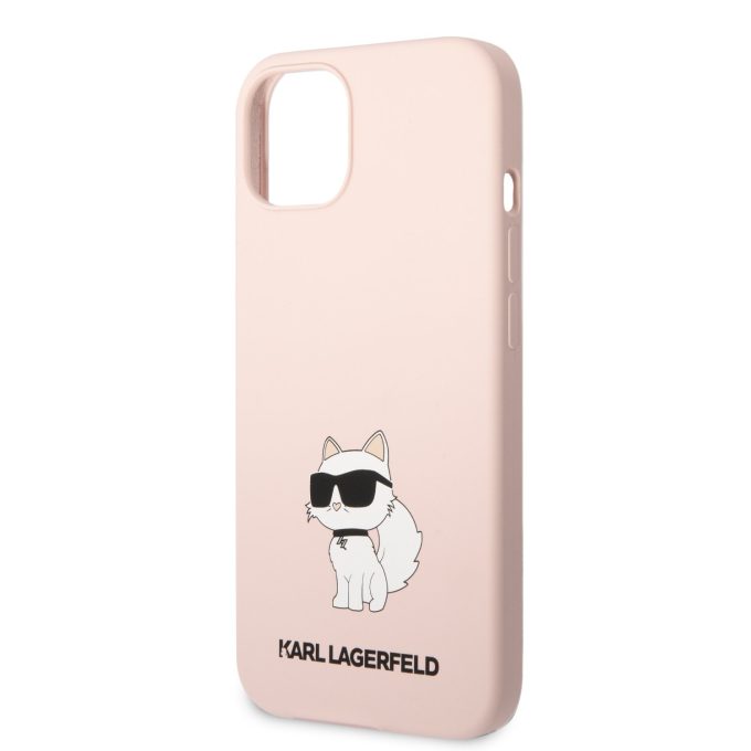 iPhone 13 šviesiai rožinė NFT KARL LAGERFELD nugarėlė