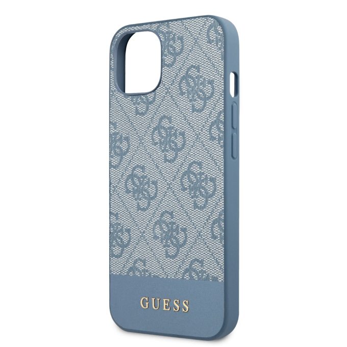 iPhone 13 žydra GUESS nugarėlė GUHCP13MG4GLBL