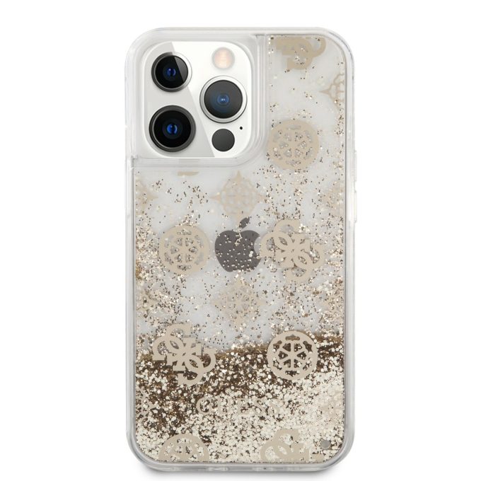 iPhone 13 PRO aukso sp. water GUESS nugarėlė GUHCP13LLGPEGO