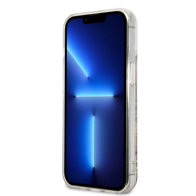 iPhone 13 PRO aukso sp. water KARL LAGERFELD nugarėlė KLHCP13LKICGLD