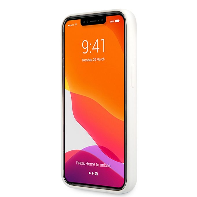 iPhone 13 PRO balta KARL LAGERFELD nugarėlė KLHCP13LSLCHWH