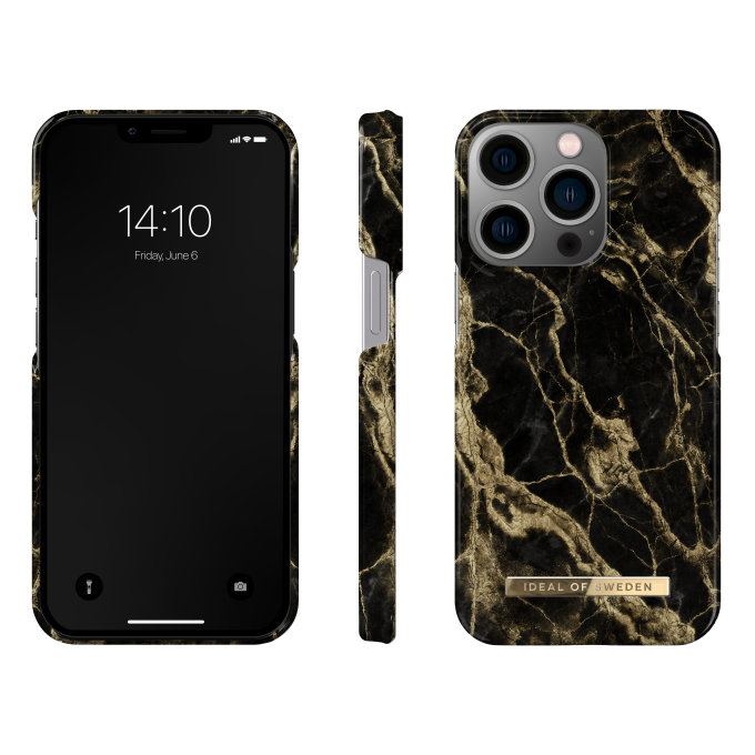 iPhone 13 PRO iDeal Of Sweden nugarėlė Golden Smoke Marble