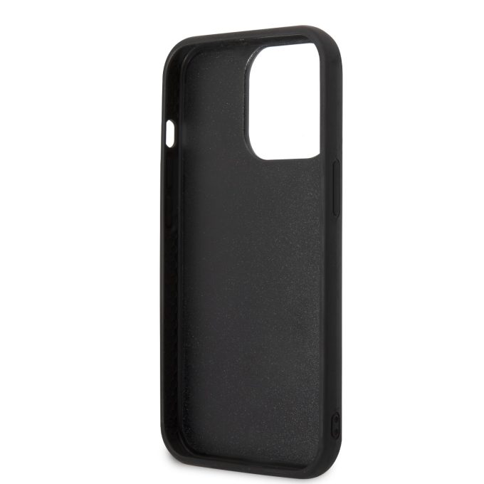 iPhone 13 PRO juoda KARL LAGERFELD nugarėlė KLHCP13L3DKPK