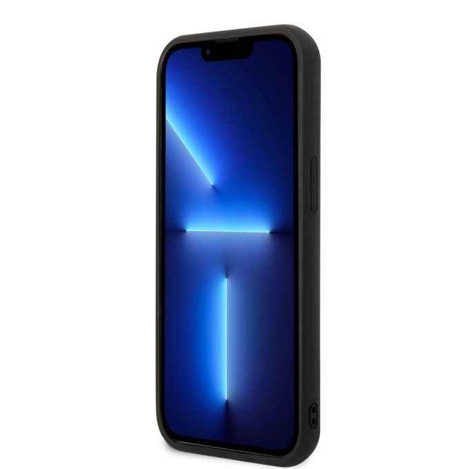 iPhone 13 PRO juoda KARL LAGERFELD nugarėlė KLHCP13L3DKPK