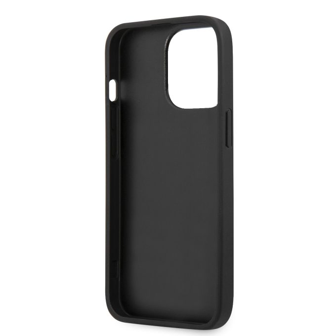 iPhone 13 PRO juoda KARL LAGERFELD nugarėlė KLHCP13LPKMK