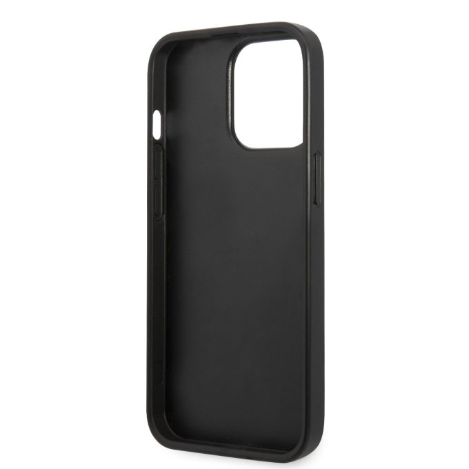 iPhone 13 PRO juoda KARL LAGERFELD nugarėlė KLHCP13LPTLK