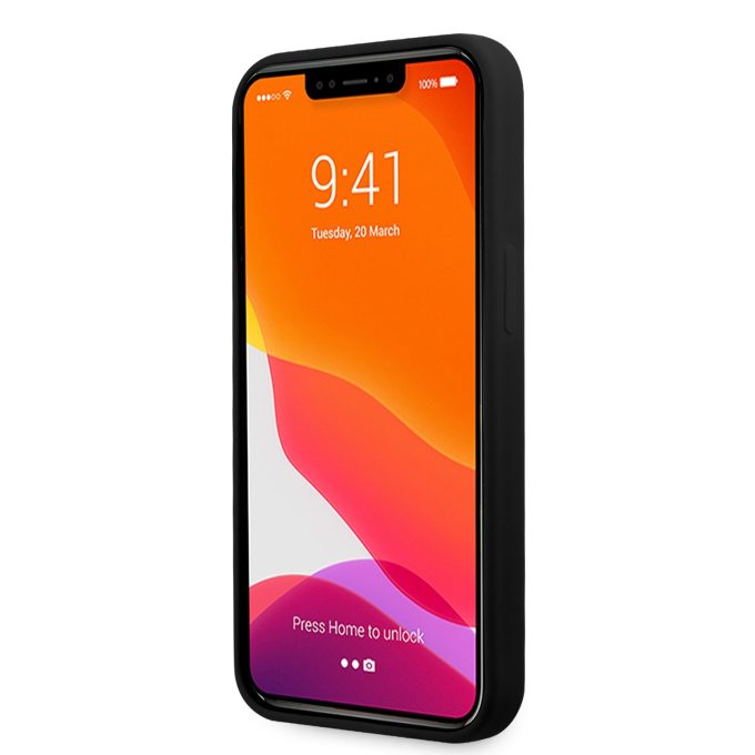 iPhone 13 PRO juoda KARL LAGERFELD nugarėlė KLHCP13LSLKHBK