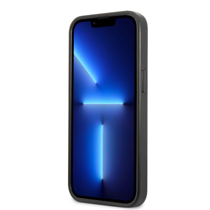 iPhone 13 PRO juoda+multi. KARL LAGERFELD nugarėlė KLHCP13LTUOK
