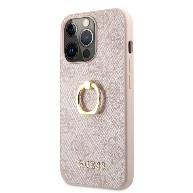 iPhone 13 PRO kreminė GUESS nugarėlė GUHCP13L4GMRPI