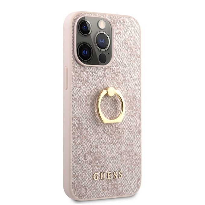 iPhone 13 PRO kreminė GUESS nugarėlė GUHCP13L4GMRPI