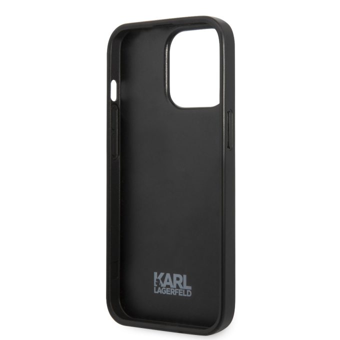 iPhone 13 PRO mėlyna KARL LAGERFELD nugarėlė KLHCP13LPMNIKBL