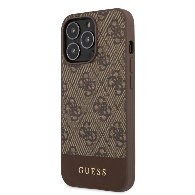 iPhone 13 PRO ruda GUESS nugarėlė GUHCP13LG4GLBR