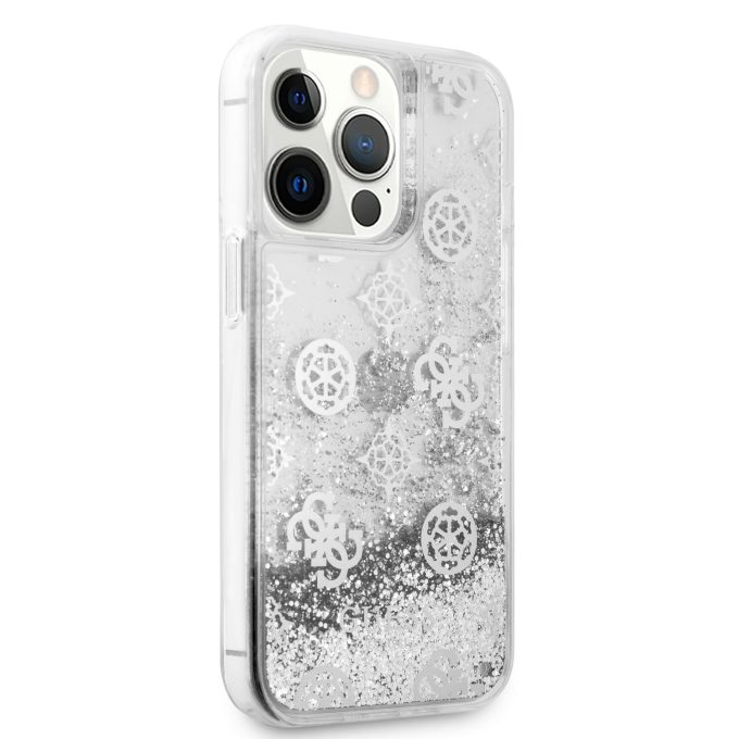 iPhone 13 PRO sidabro sp. water GUESS nugarėlė GUHCP13LLGPESI