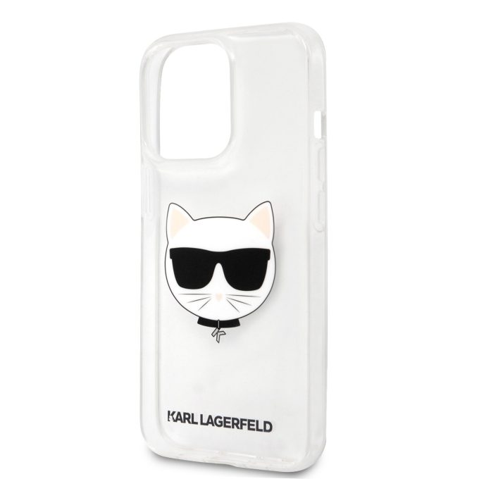 iPhone 13 PRO skaidri KARL LAGERFELD nugarėlė KLHCP13LCTR